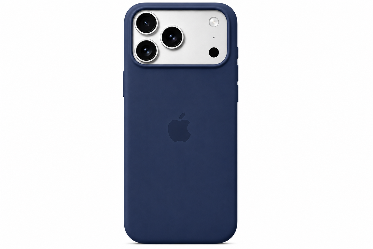 Funda Premium iDop para iPhone 17 Pro y 17 Pro Max | Azul Medianoche