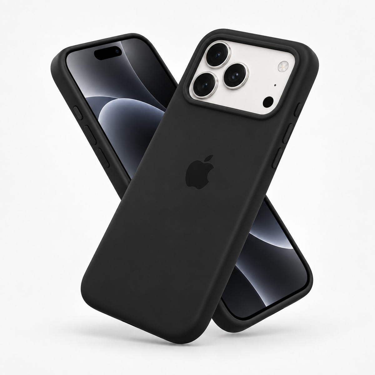 Funda Premium iDop para iPhone 18 Pro y 18 Pro Max | Negro Obsidiana