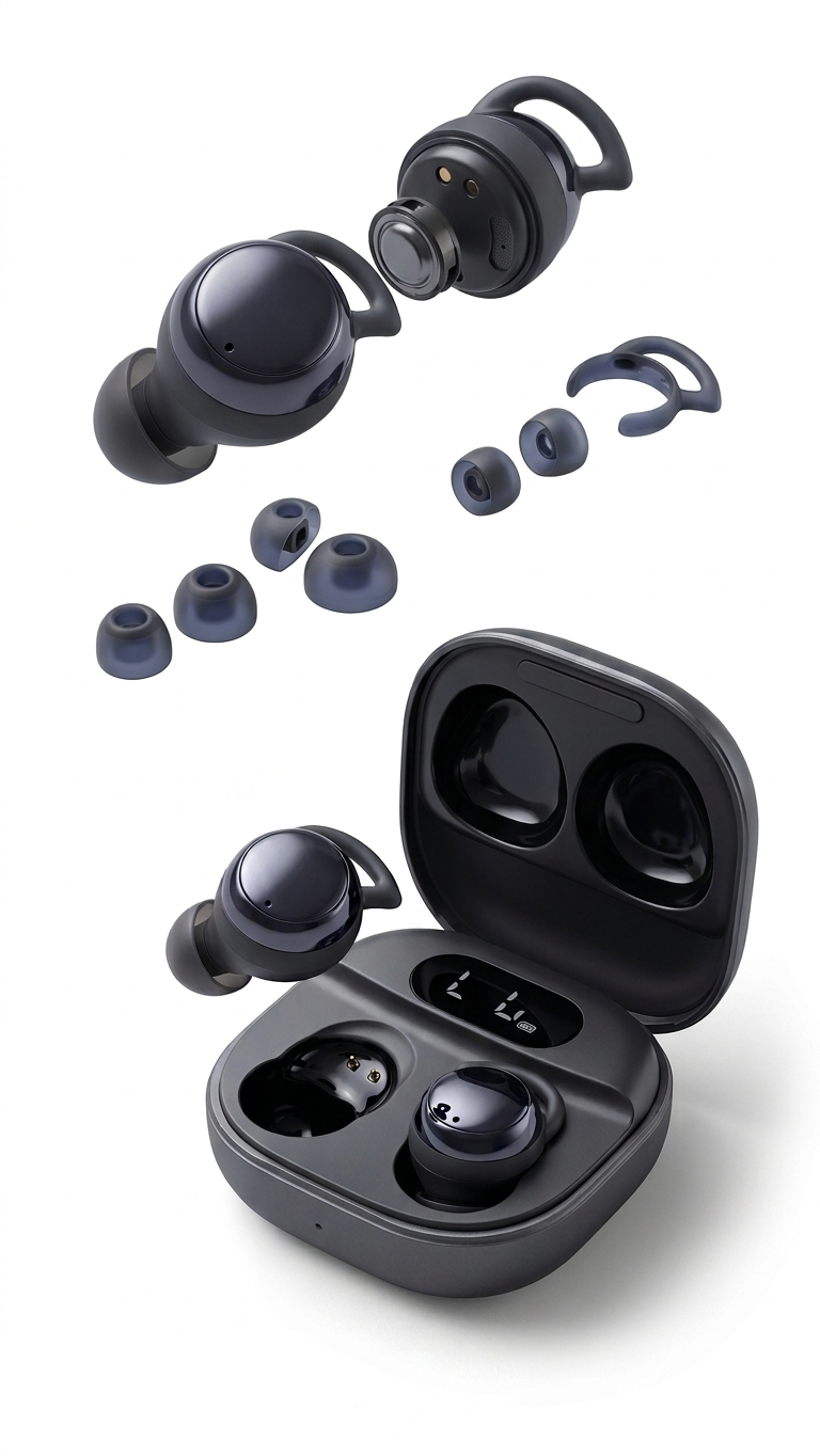 Audífonos Bluetooth TWS In-Ear con Display LED