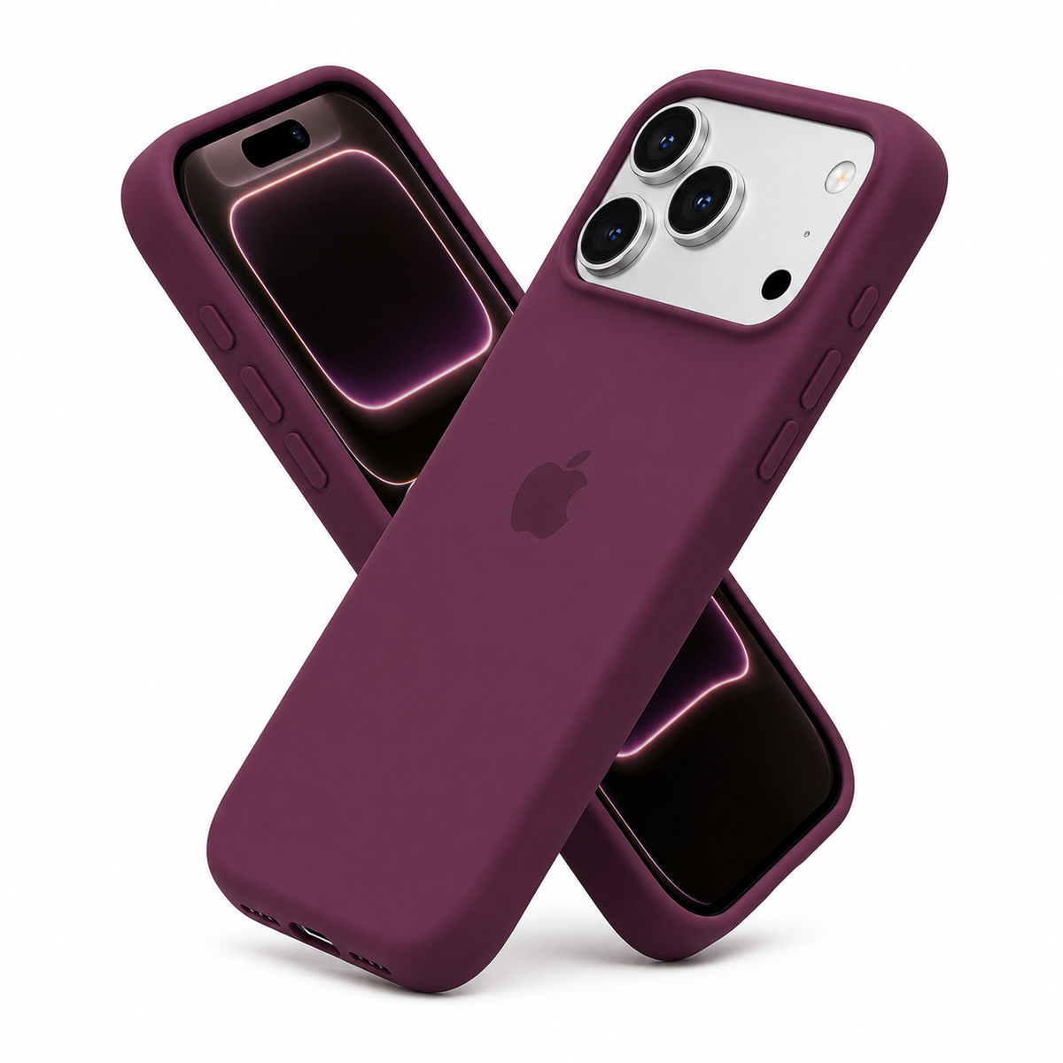 Funda Premium iDop para iPhone 17 Pro y 17 Pro Max | Vino Profundo