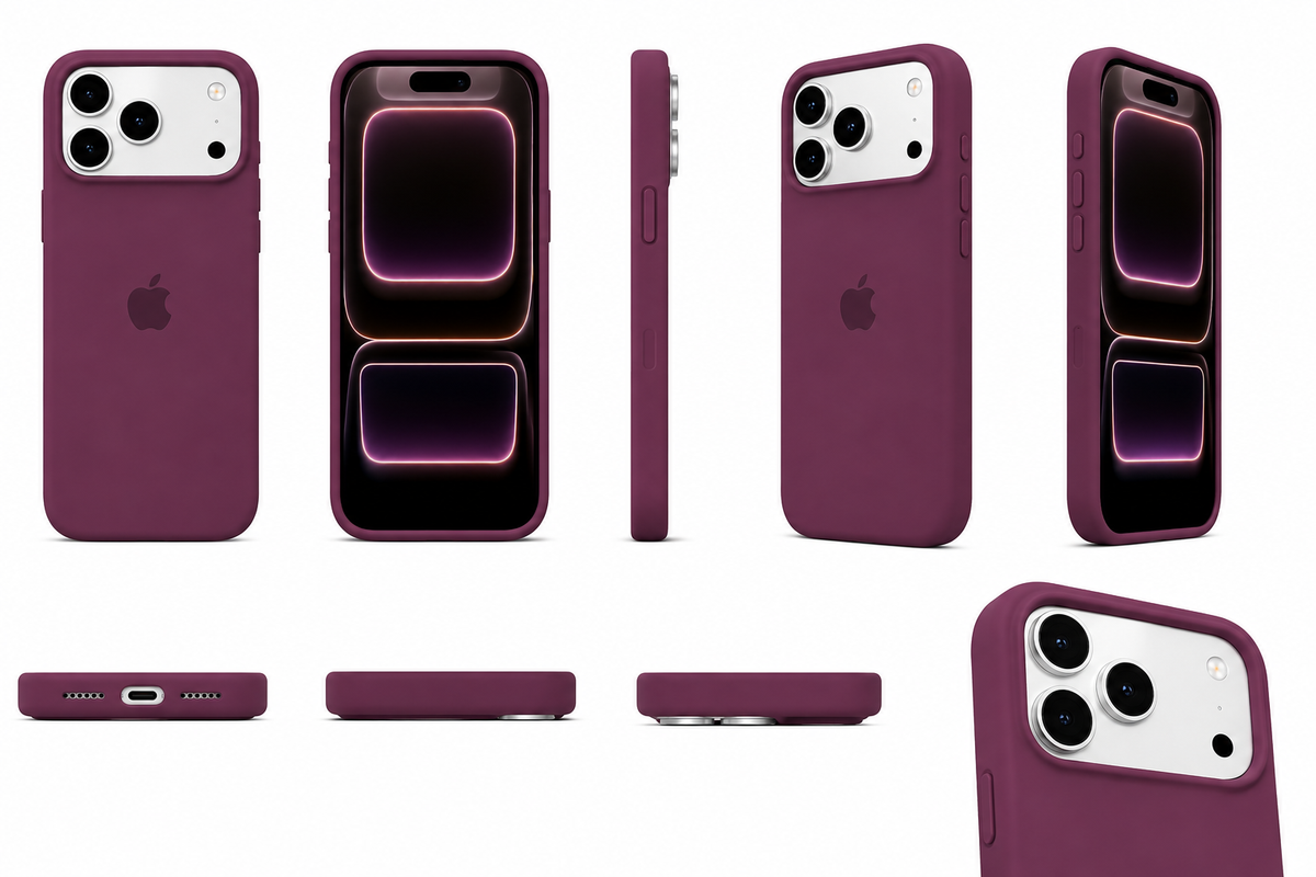 Funda Premium iDop para iPhone 17 Pro y 17 Pro Max | Vino Profundo
