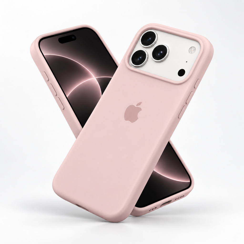 Funda Premium iDop para iPhone 18 Pro y 18 Pro Max | Rosa Perla