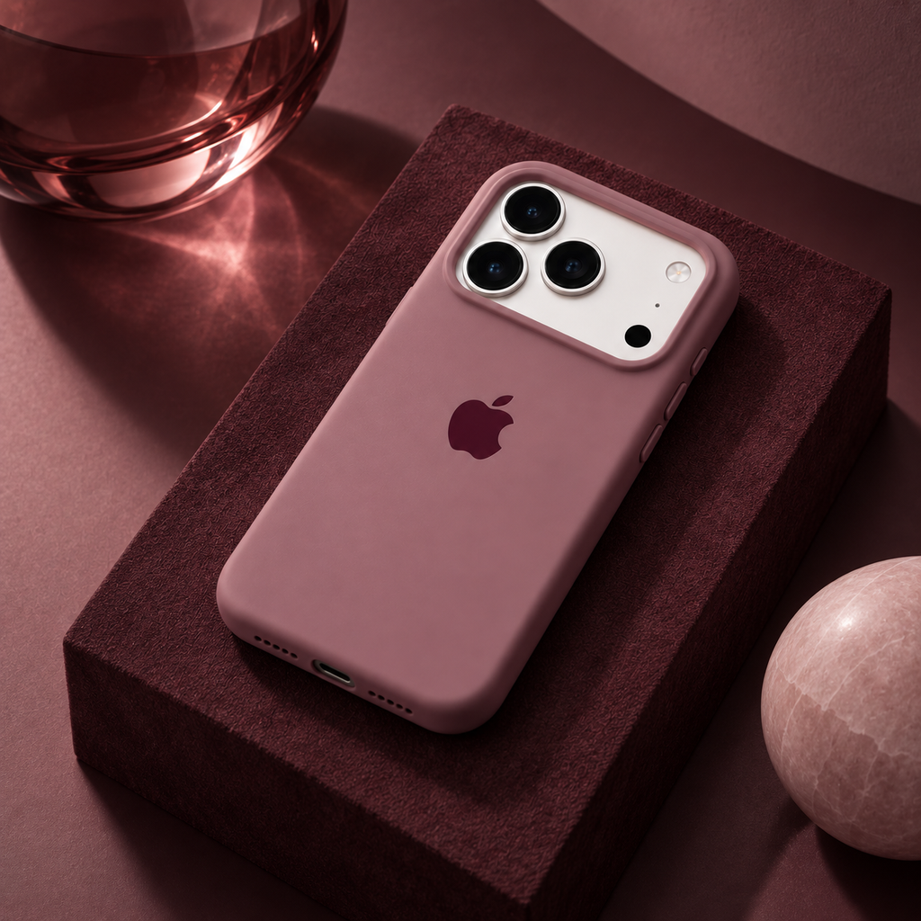 Funda Premium iDop para iPhone 18 Pro y 18 Pro Max | Rosa Malva