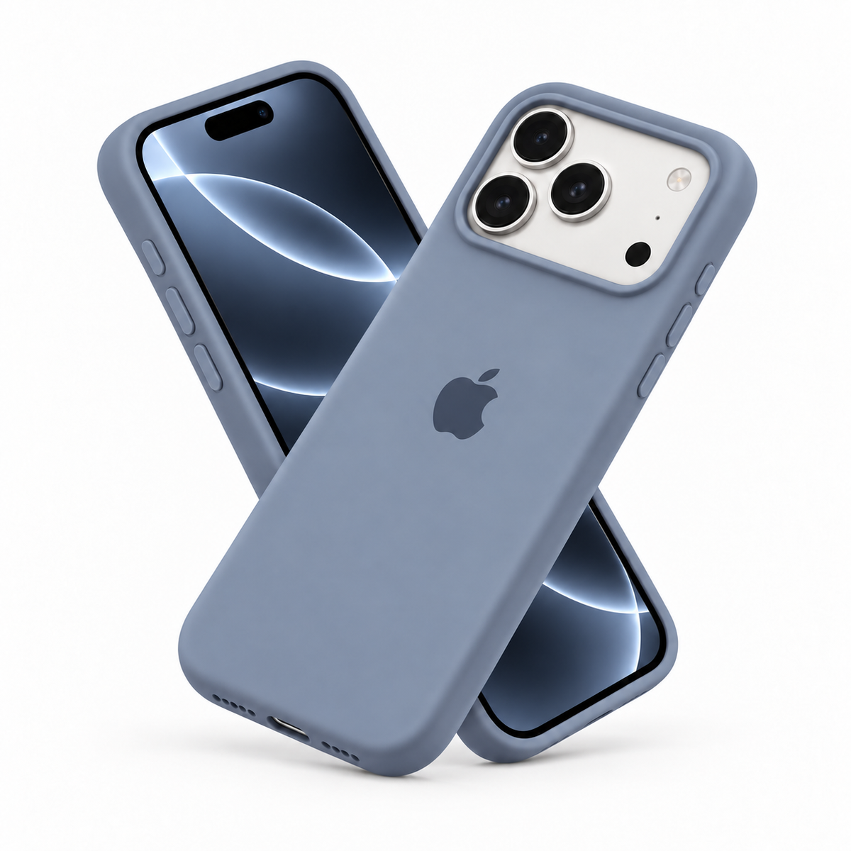 Funda Premium iDop para iPhone 18 Pro y 18 Pro Max | Azul Niebla