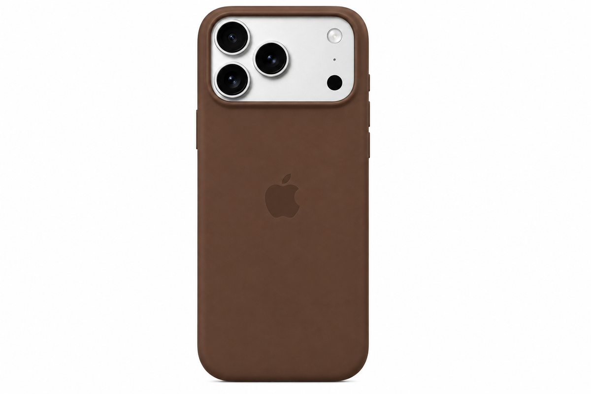 Funda Premium iDop para iPhone 17 Pro y 17 Pro Max | Café Espresso