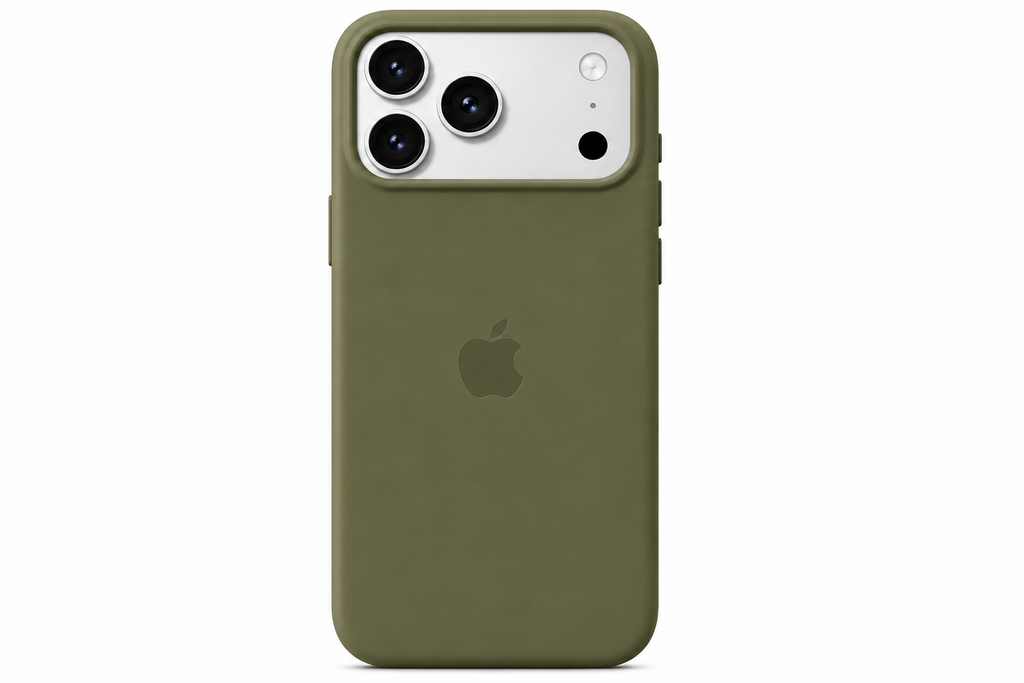 Funda Premium iDop para iPhone 17 Pro y 17 Pro Max | Verde Olivo
