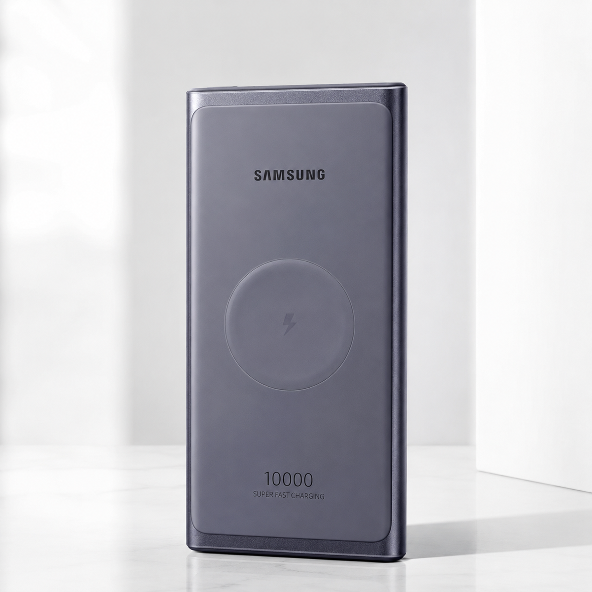 Batería Portátil Samsung 10000 mAh con Carga Inalámbrica