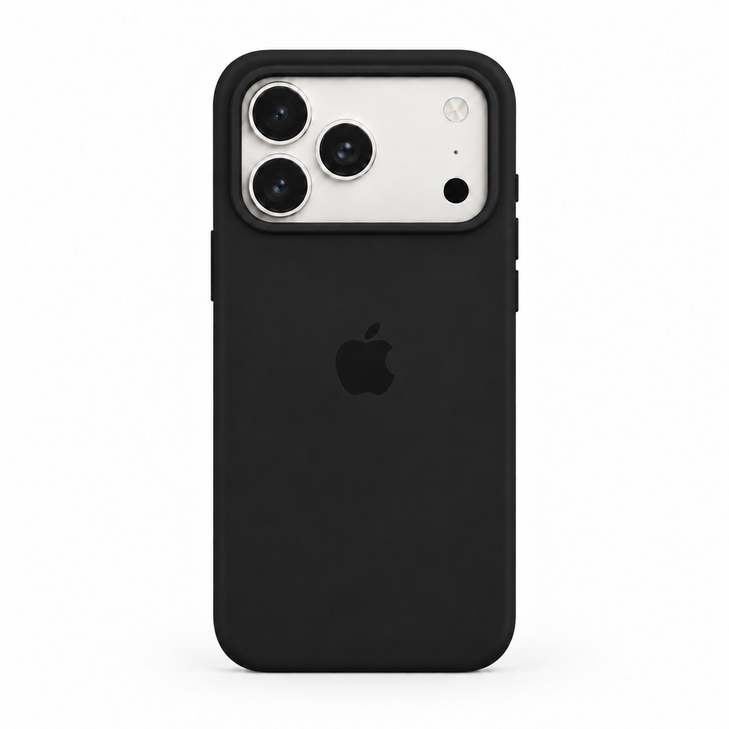 Funda Premium iDop para iPhone 18 Pro y 18 Pro Max | Negro Obsidiana