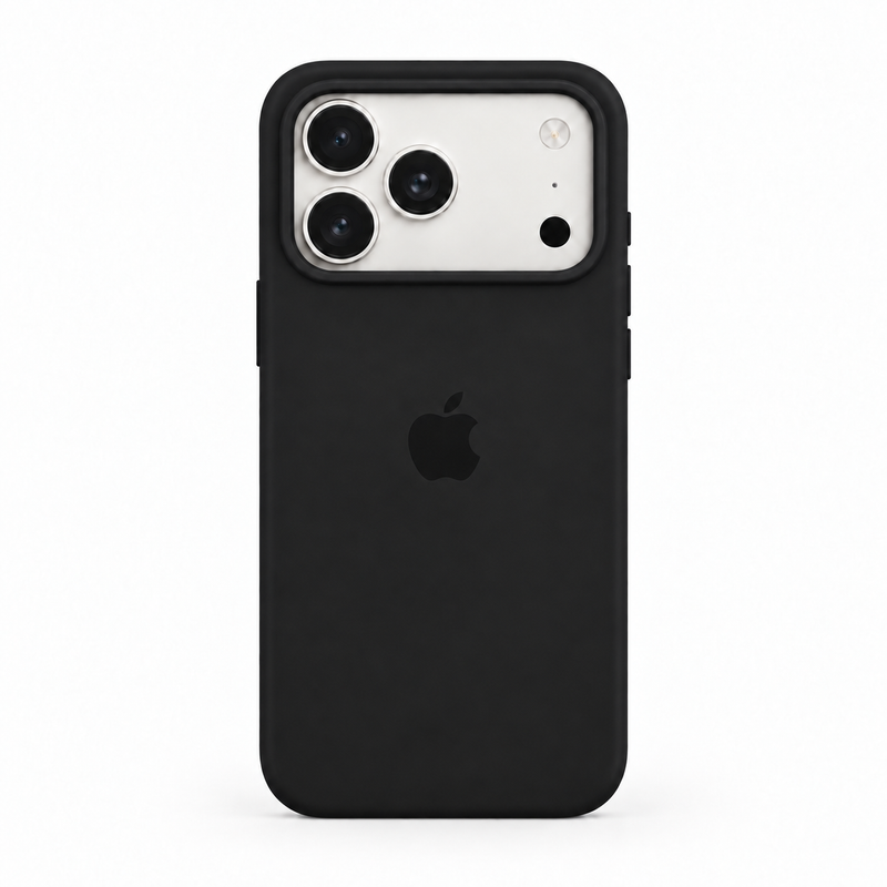 Funda Premium iDop para iPhone 18 Pro y 18 Pro Max | Negro Obsidiana