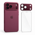 Kit iDop 360° para iPhone 17 Pro / Pro Max | Funda + Mica 9D + Protector de Cámara