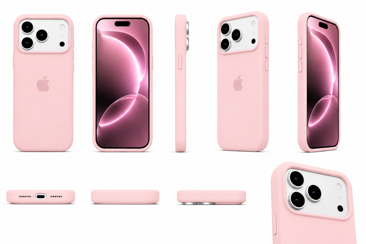 Funda Premium iDop para iPhone 17 Pro y 17 Pro Max | Rosa Blush