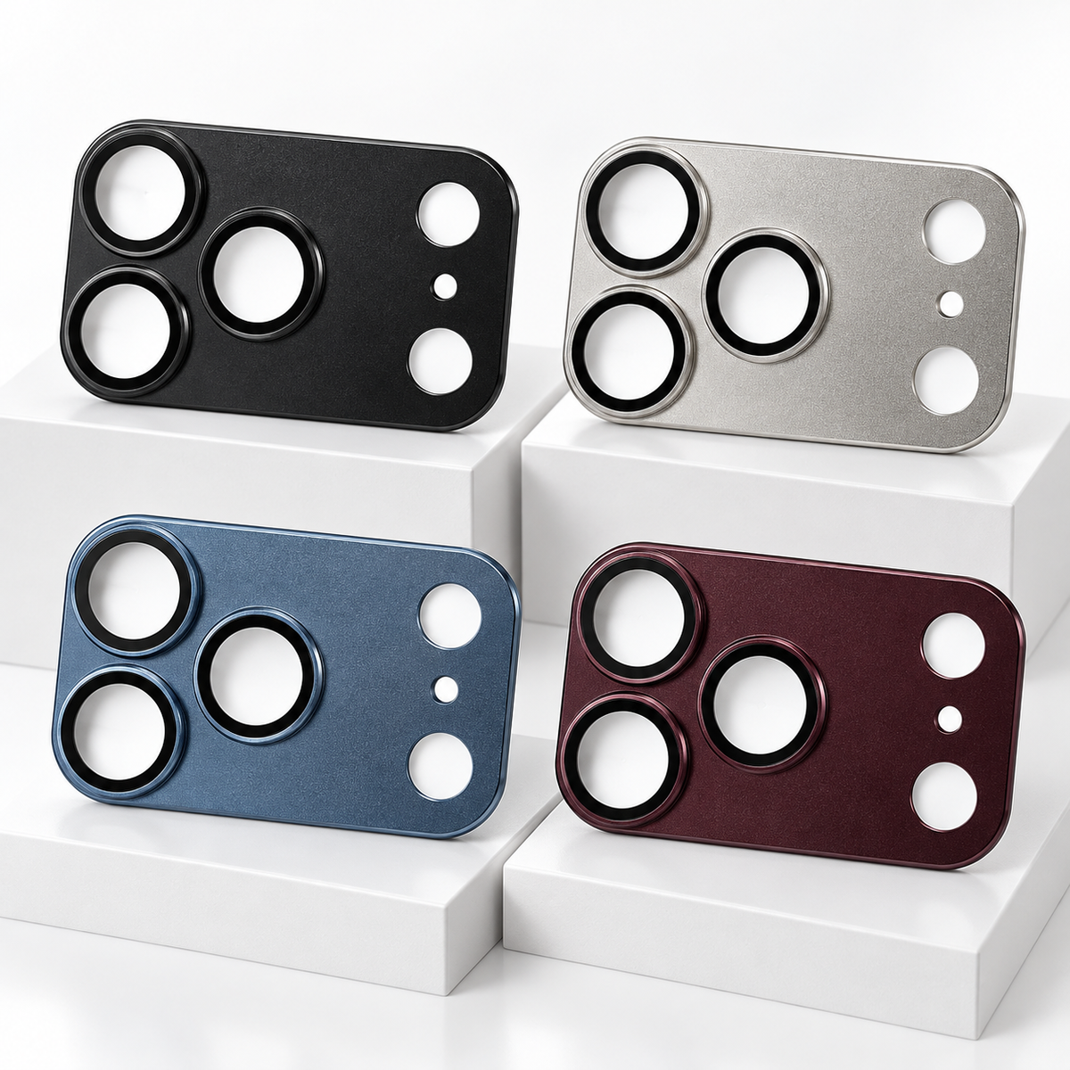 Kit iDop 360° para iPhone 17 Pro / Pro Max | Funda + Mica 9D + Protector de Cámara